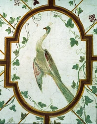 Detalje af loftet i kælderen, Villa Medicea di Careggi foto